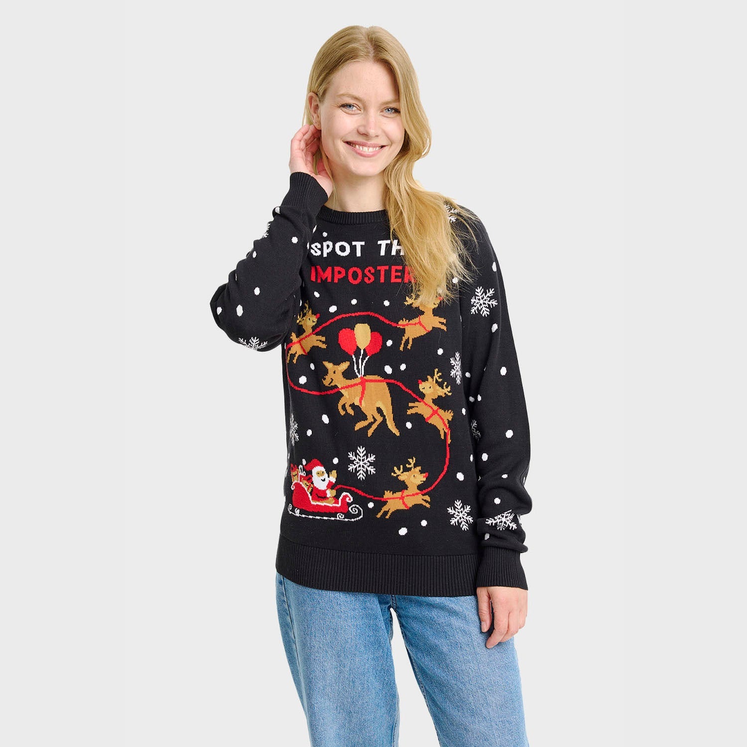 Imposter Christmas Sweater β Women